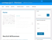 Tablet Screenshot of bk-rheinland.de